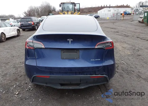 2022 Tesla Model Y Long Range Dual Motor All-Wheel Drive from USA, damaged, VIN 7SAYGDEE4NA008153